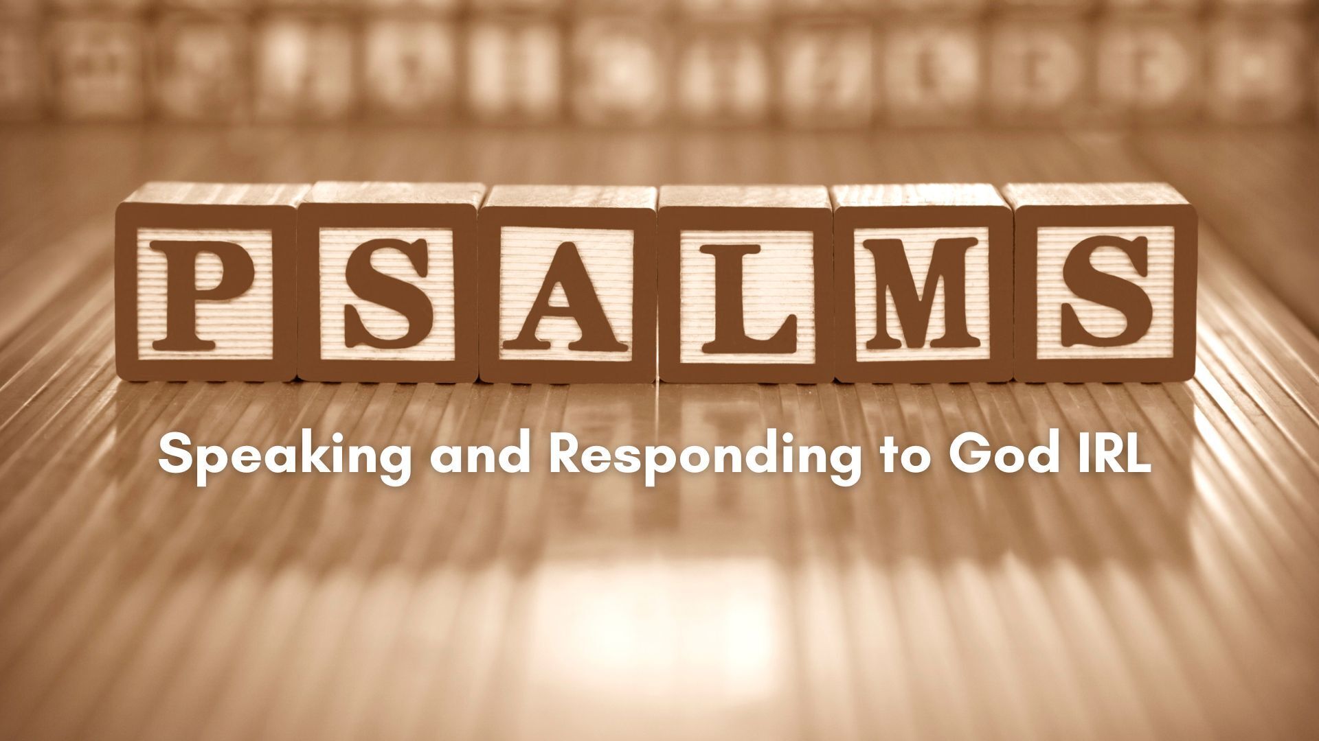Psalms Mini-Series
